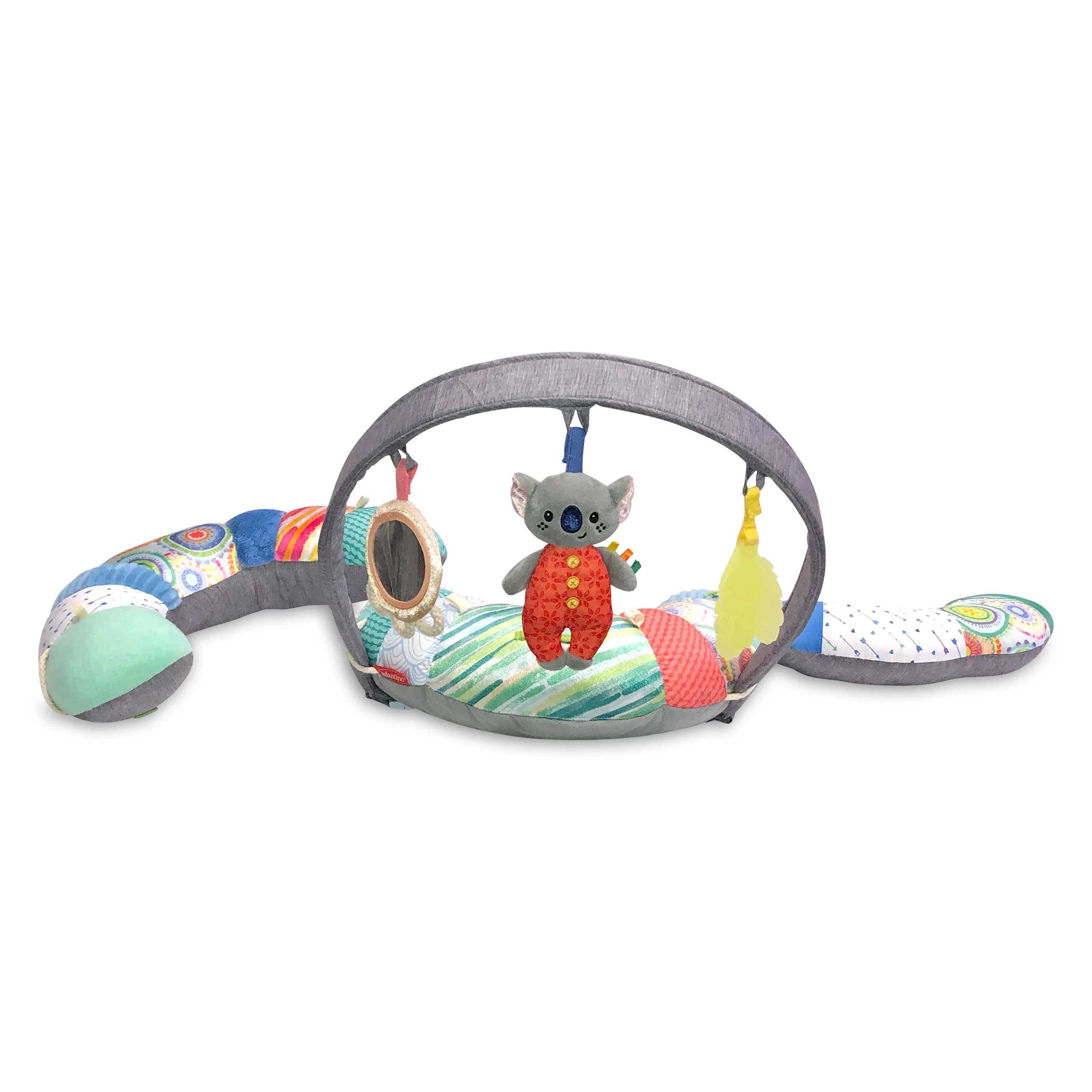 3-in-1 Tummy Time, Sit Support & Mini Gym