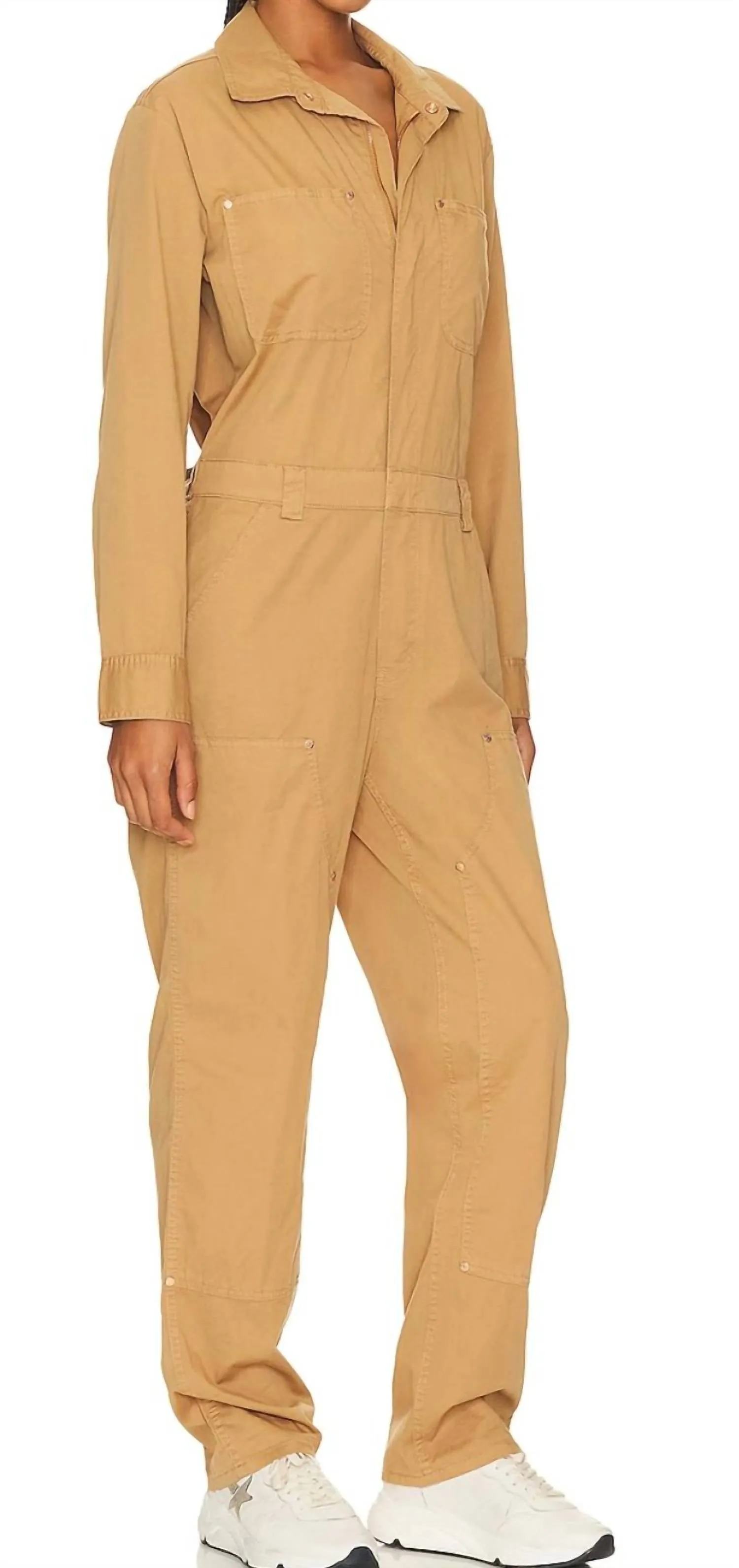 Abigail Carpenter Jumpsuit In Toffee