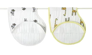 Aden   Anais Burpy Bibs, 2 Pack - Jungle Jam