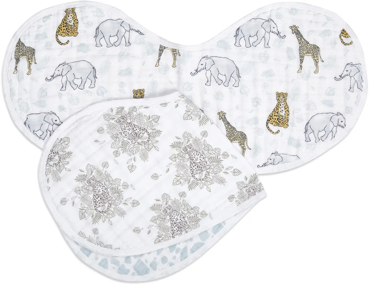 Aden   Anais Burpy Bibs, 2 Pack - Jungle