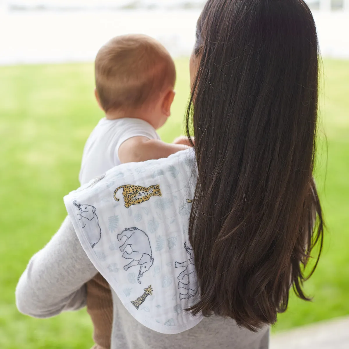 Aden   Anais Burpy Bibs, 2 Pack - Jungle
