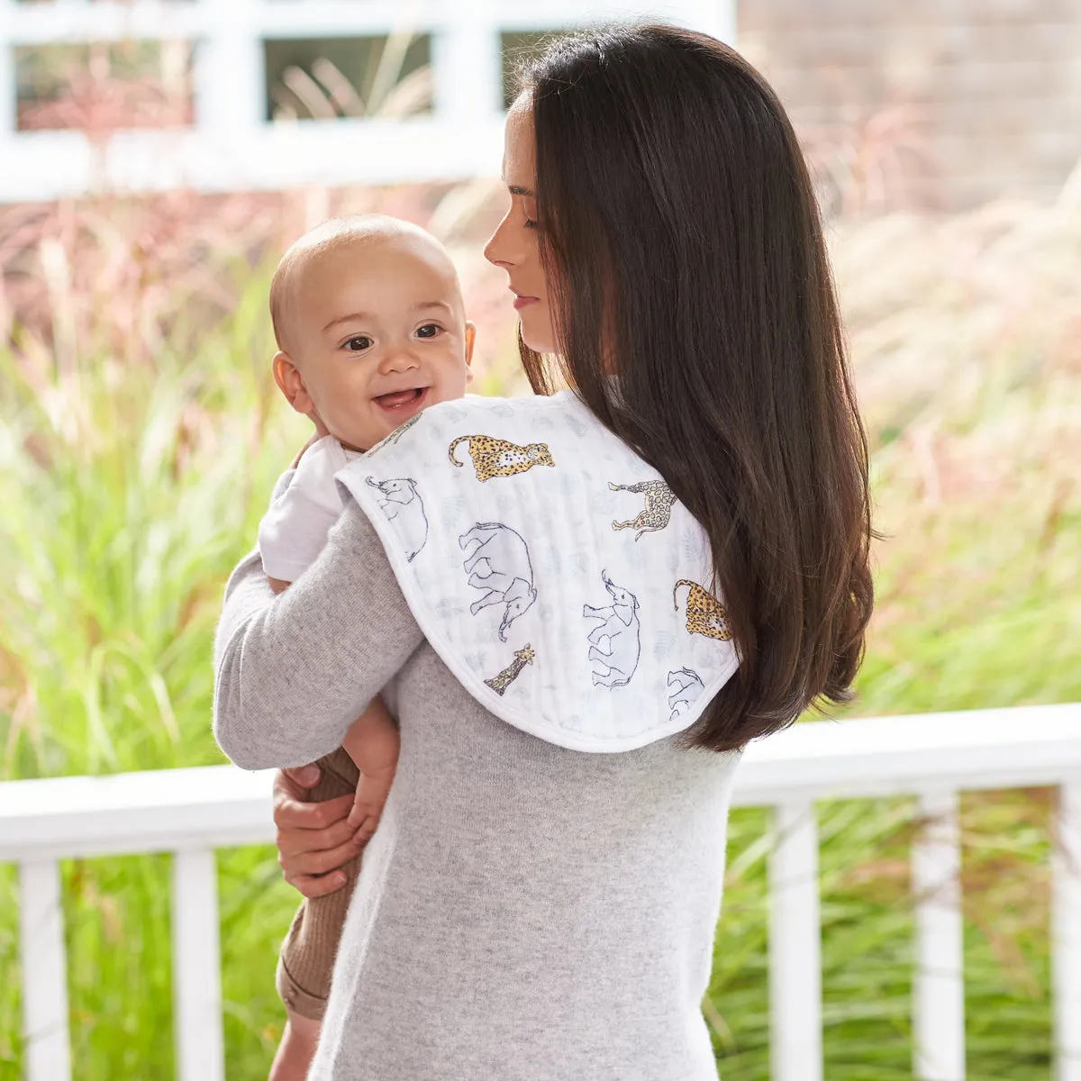 Aden   Anais Burpy Bibs, 2 Pack - Jungle