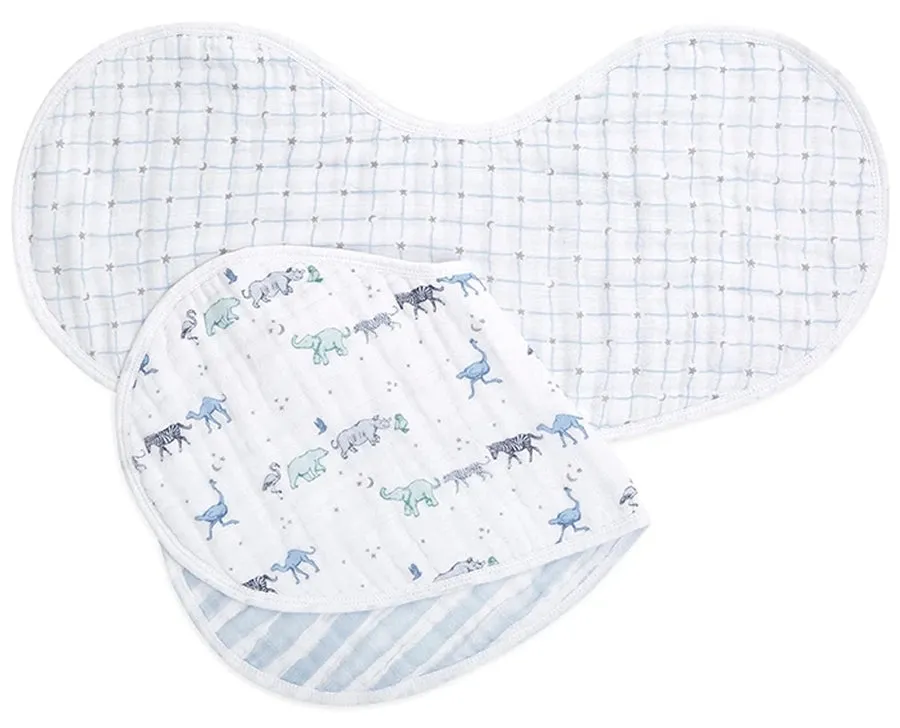 Aden   Anais Burpy Bibs, 2 Pack - Rising Star
