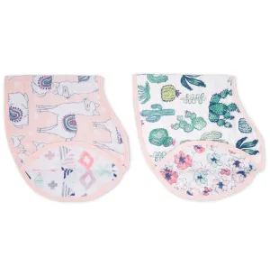 Aden   Anais Burpy Bibs, 2 Pack - Trail Blooms