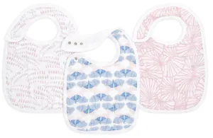 Aden   Anais Snap Bibs, 3 pack - Deco Butterflies