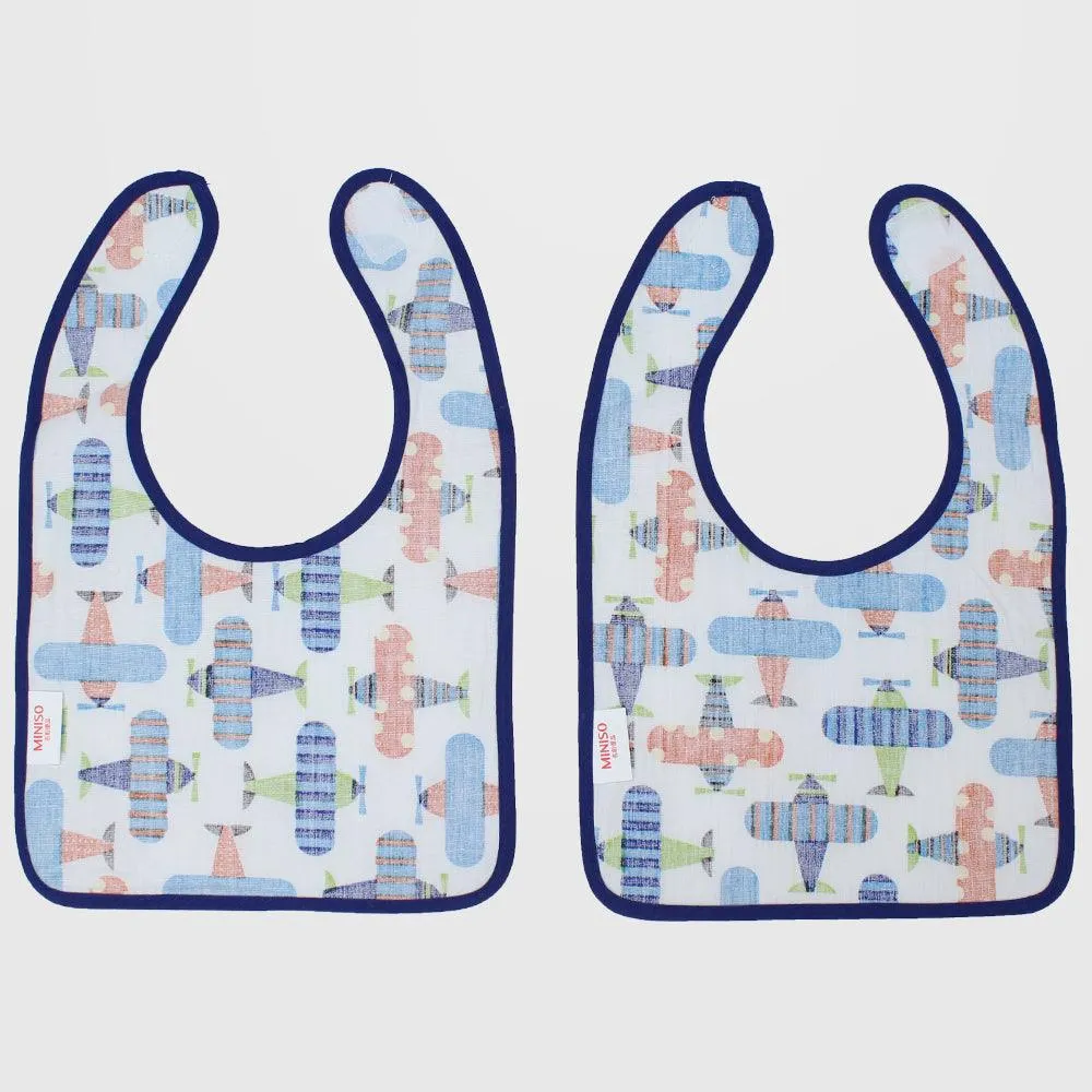 Airplanes Bib (Pack Of 2)
