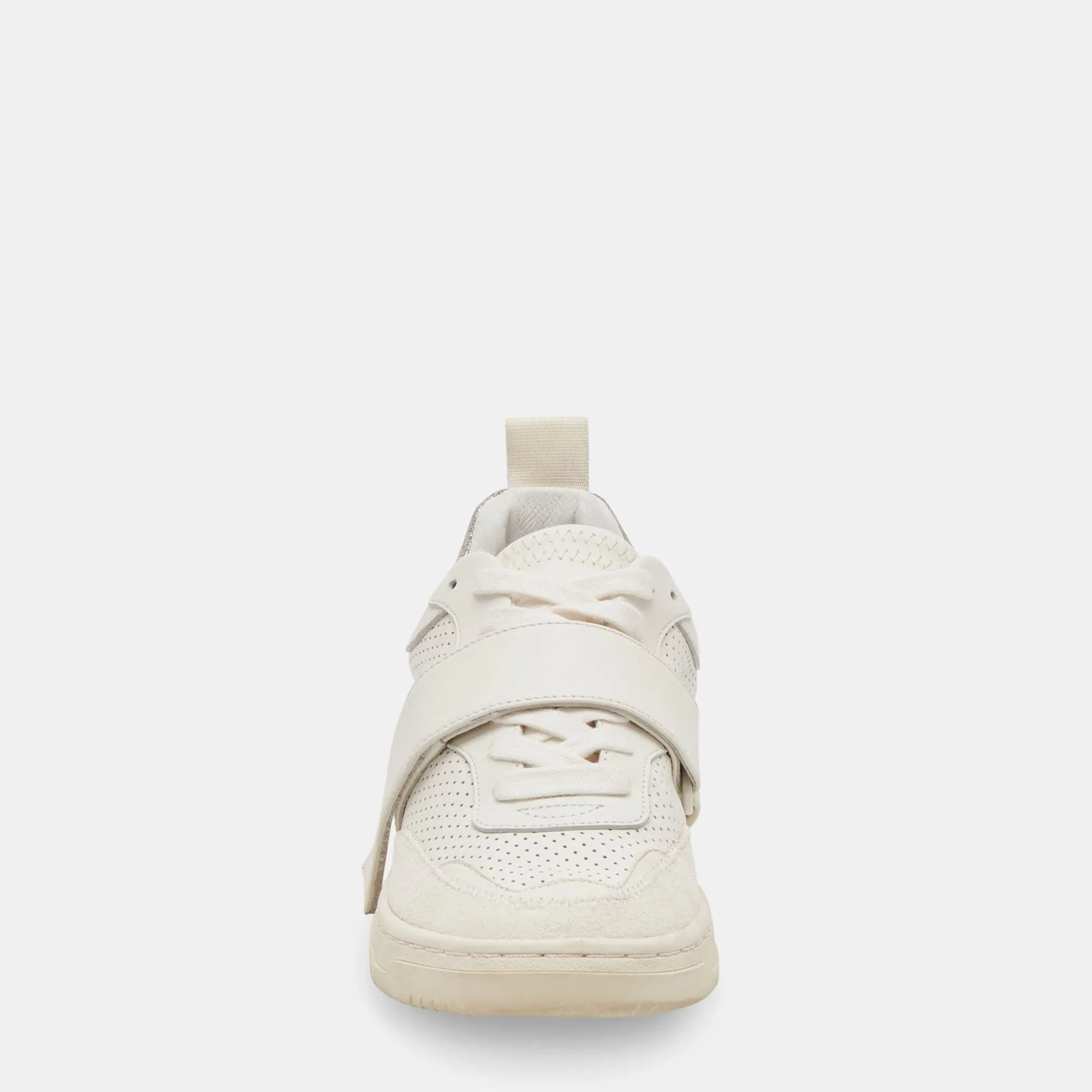 ALVAH SNEAKERS WHITE PERFORATED LEATHER