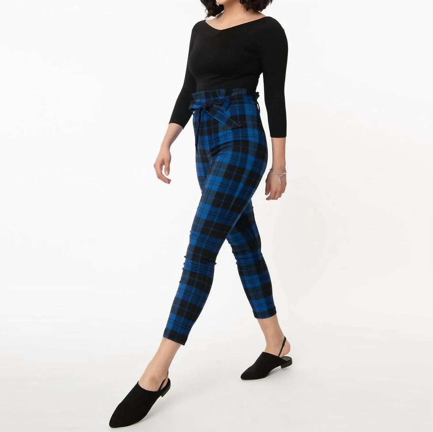 Angelina Pants In Blue/black