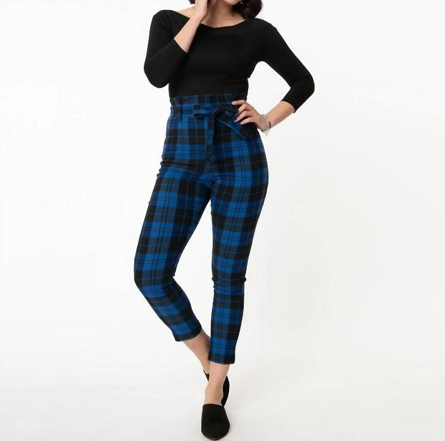 Angelina Pants In Blue/black