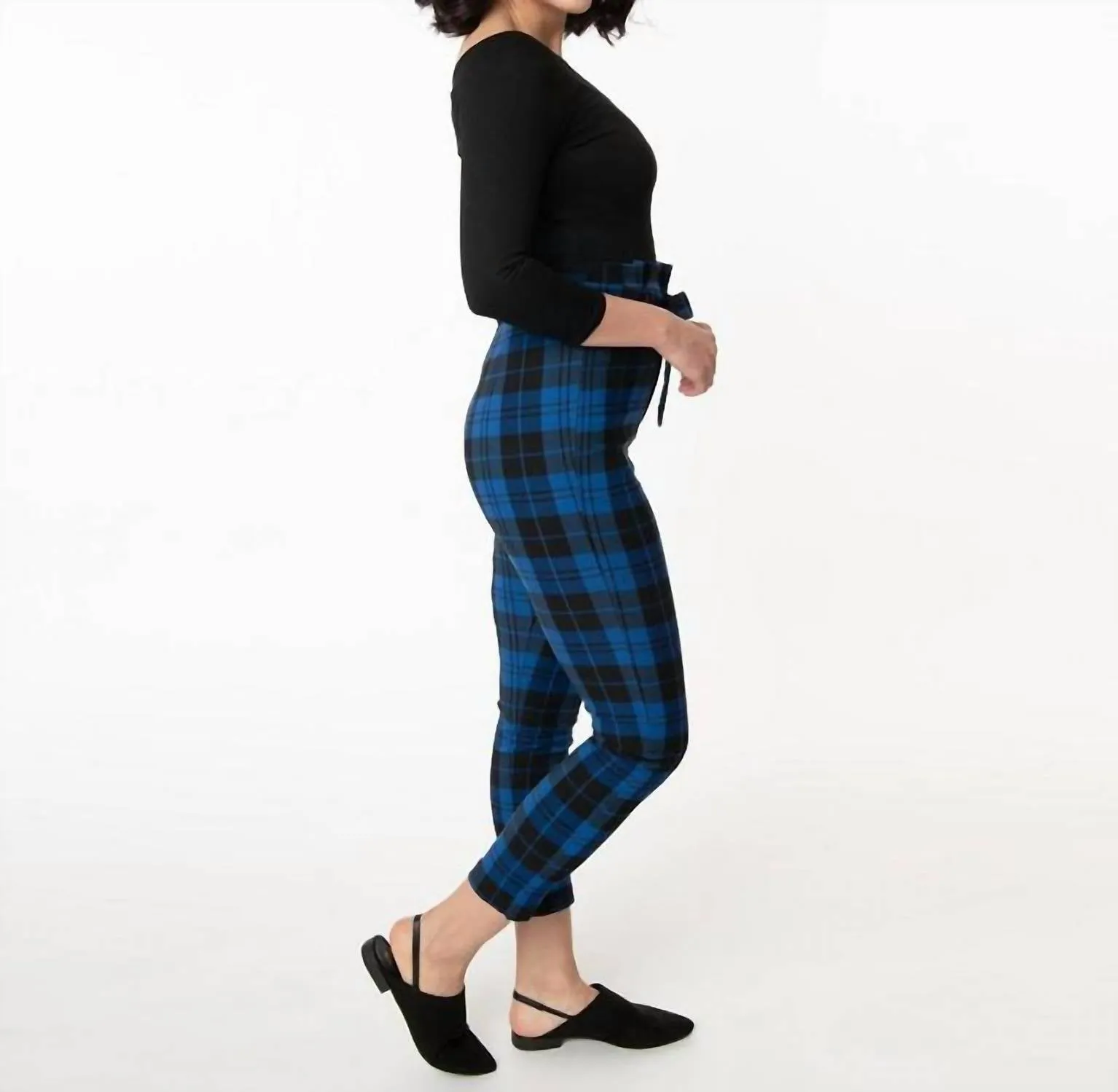 Angelina Pants In Blue/black