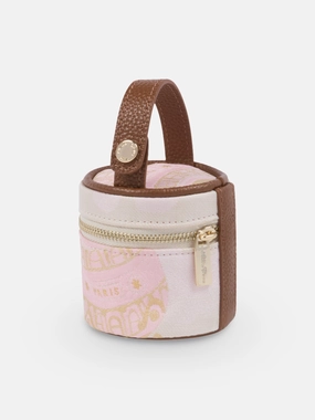Atelier Choux Baby Hot Air Balloons Dummy Case in Pink (7.5cm)