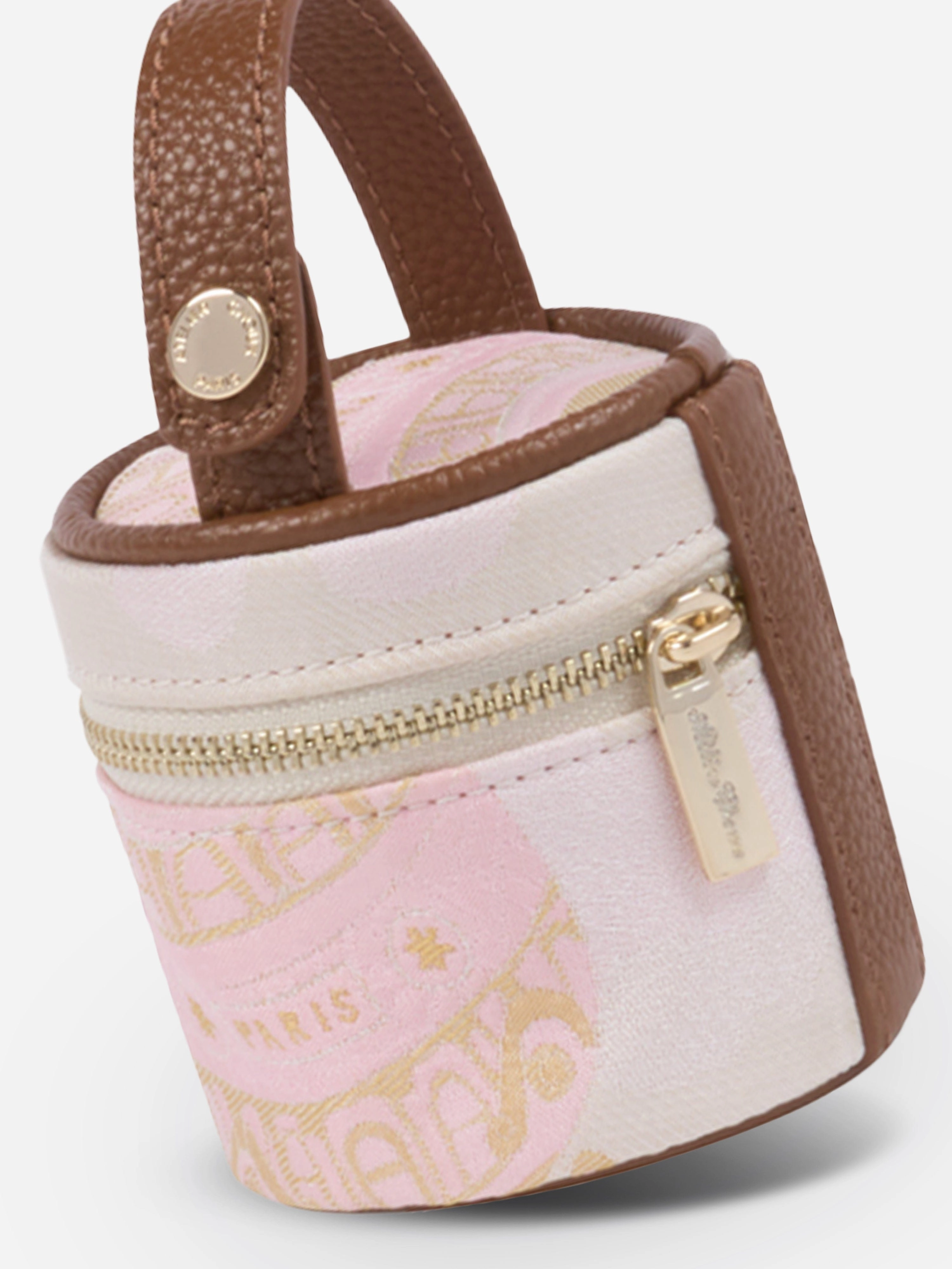 Atelier Choux Baby Hot Air Balloons Dummy Case in Pink (7.5cm)