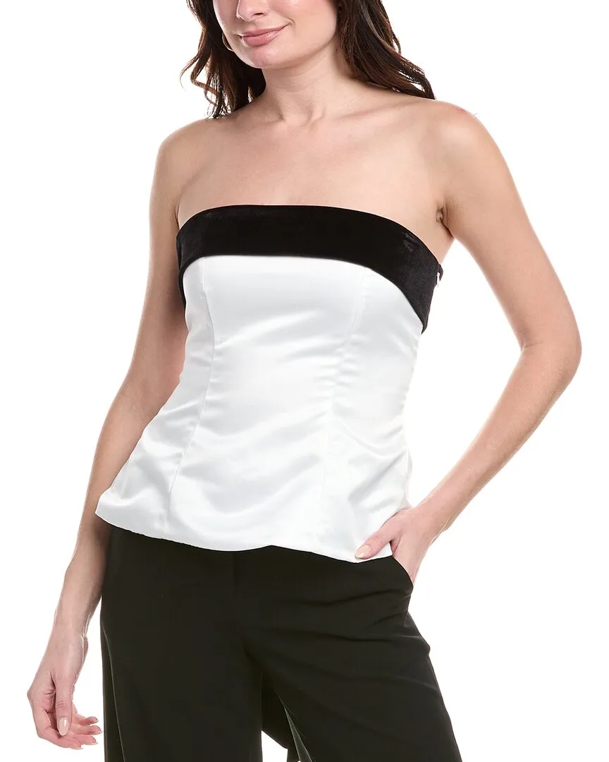 Avantlook Velvet Trim Tube Top