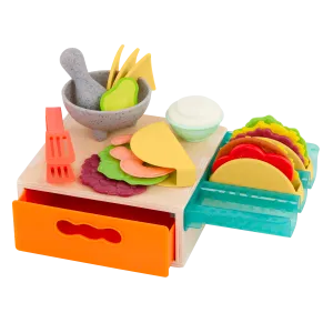 B. toys – Mini Chef - Tiny Taco Playset