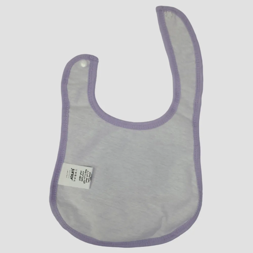Baby Bib – Purple Barbie Design
