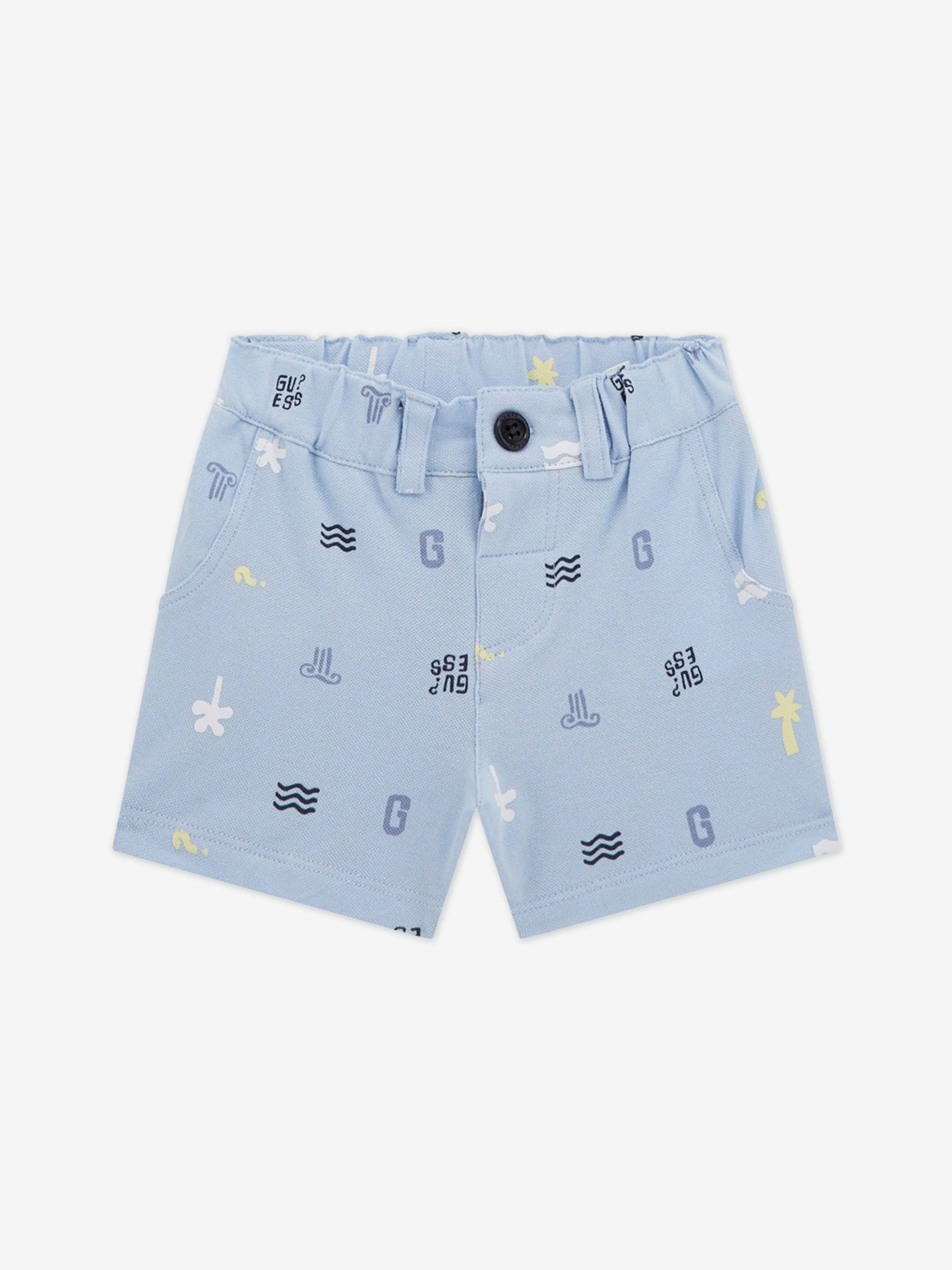 Baby Boys Short Set in Blue