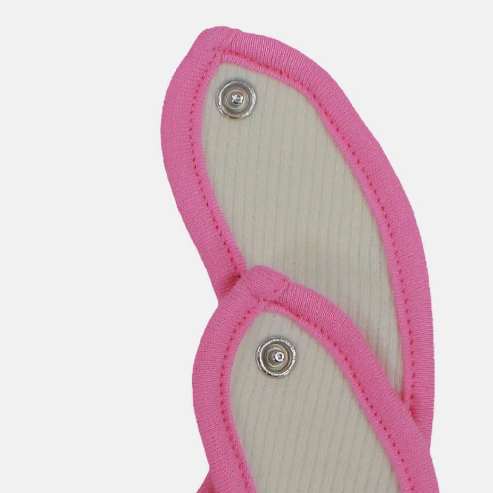 Baby Girls Cotton Bib –  2-Pack