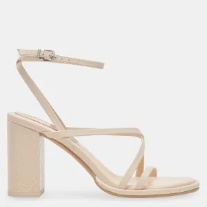 Barly Heels Bone Leather