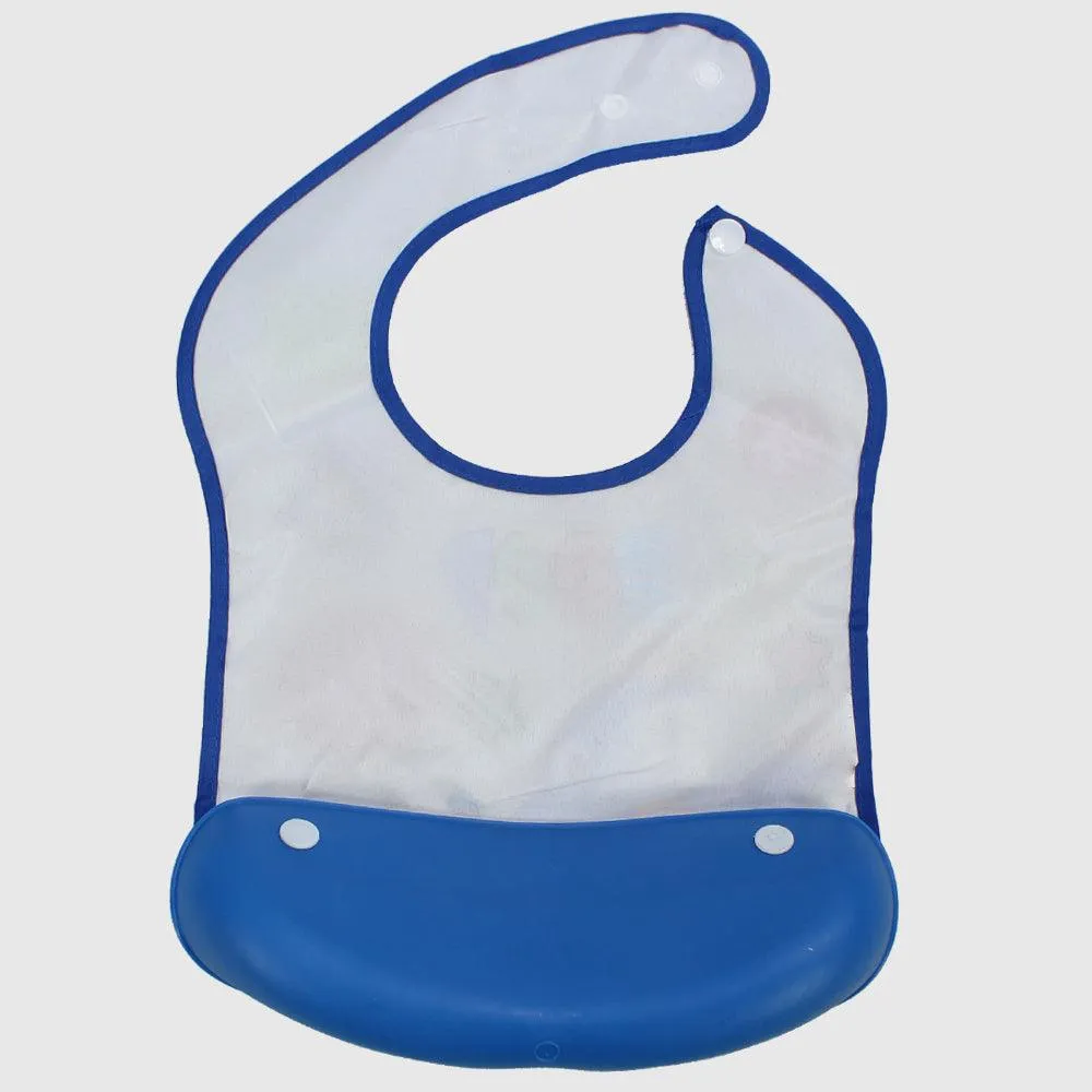 Beep-Beep Bib With Silicone Pocket