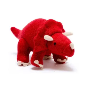 Best Years: Knitted Triceratops Rattle