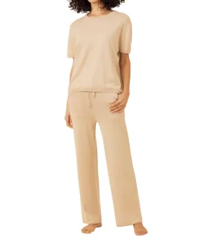 Bianca Cropped Pants In Latte