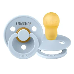 BIBS Colour Natural Rubber Latex Pacifiers (Size 3) | Personalised
