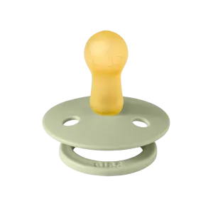 BIBS Colour Pacifier Latex 2pk - Sage
