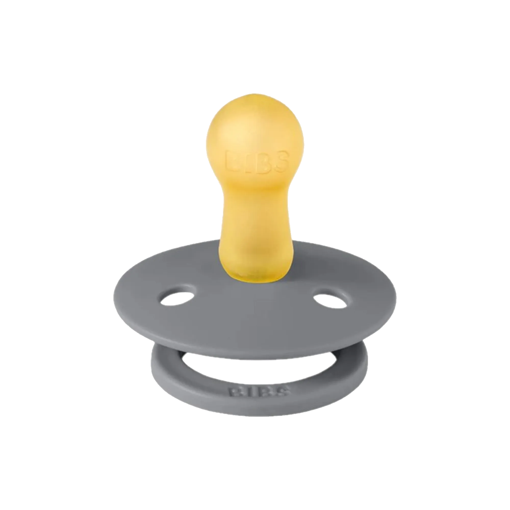 BIBS Colour Pacifier Latex 2pk - Smoke