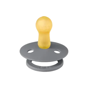 BIBS Colour Pacifier Latex 2pk - Smoke