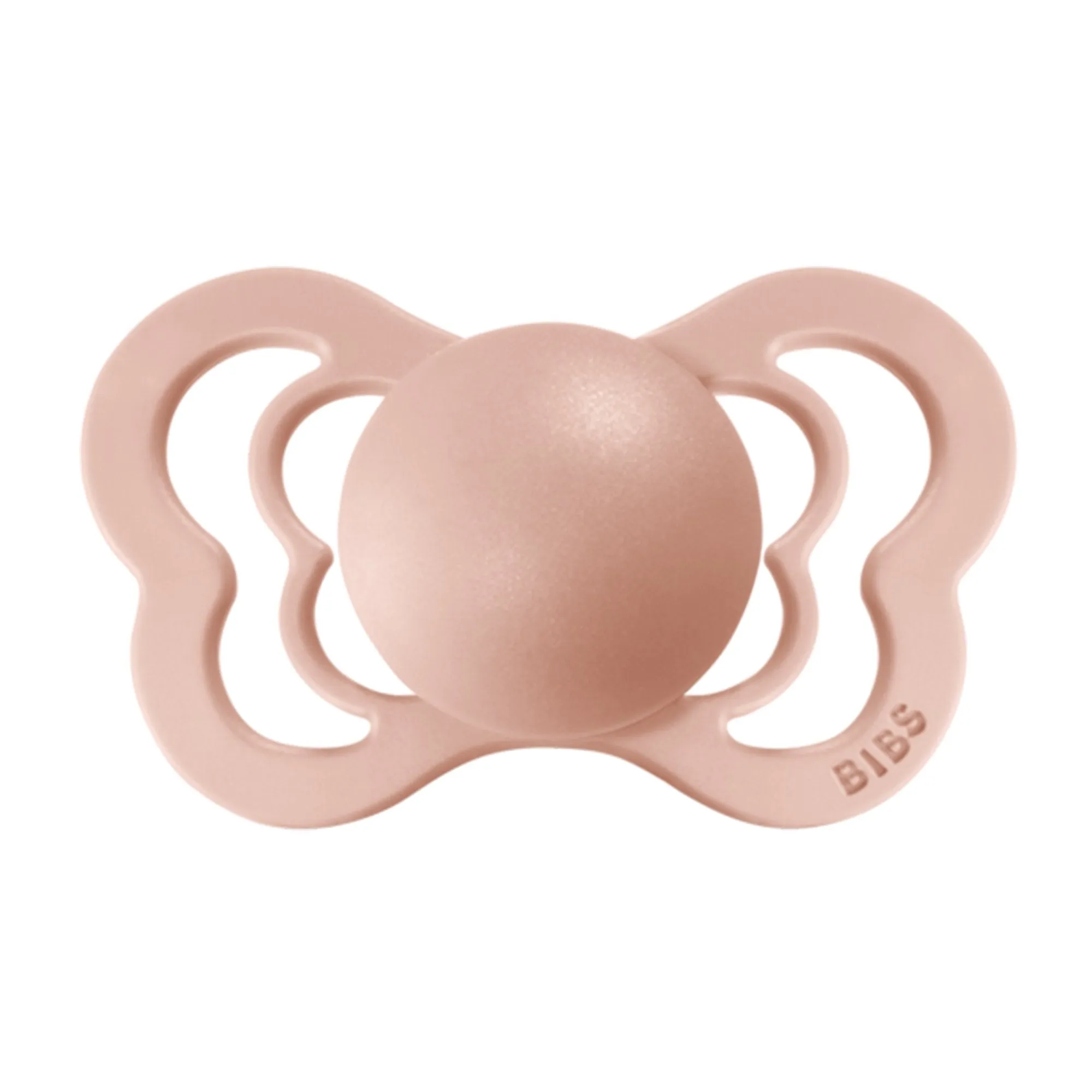 BIBS Couture Pacifier Latex 2pk - Blush