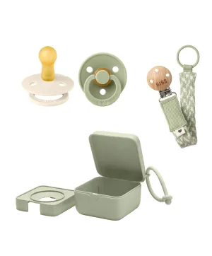 BIBS Dummies Bundle Size 1 (3 Pieces) – Sage
