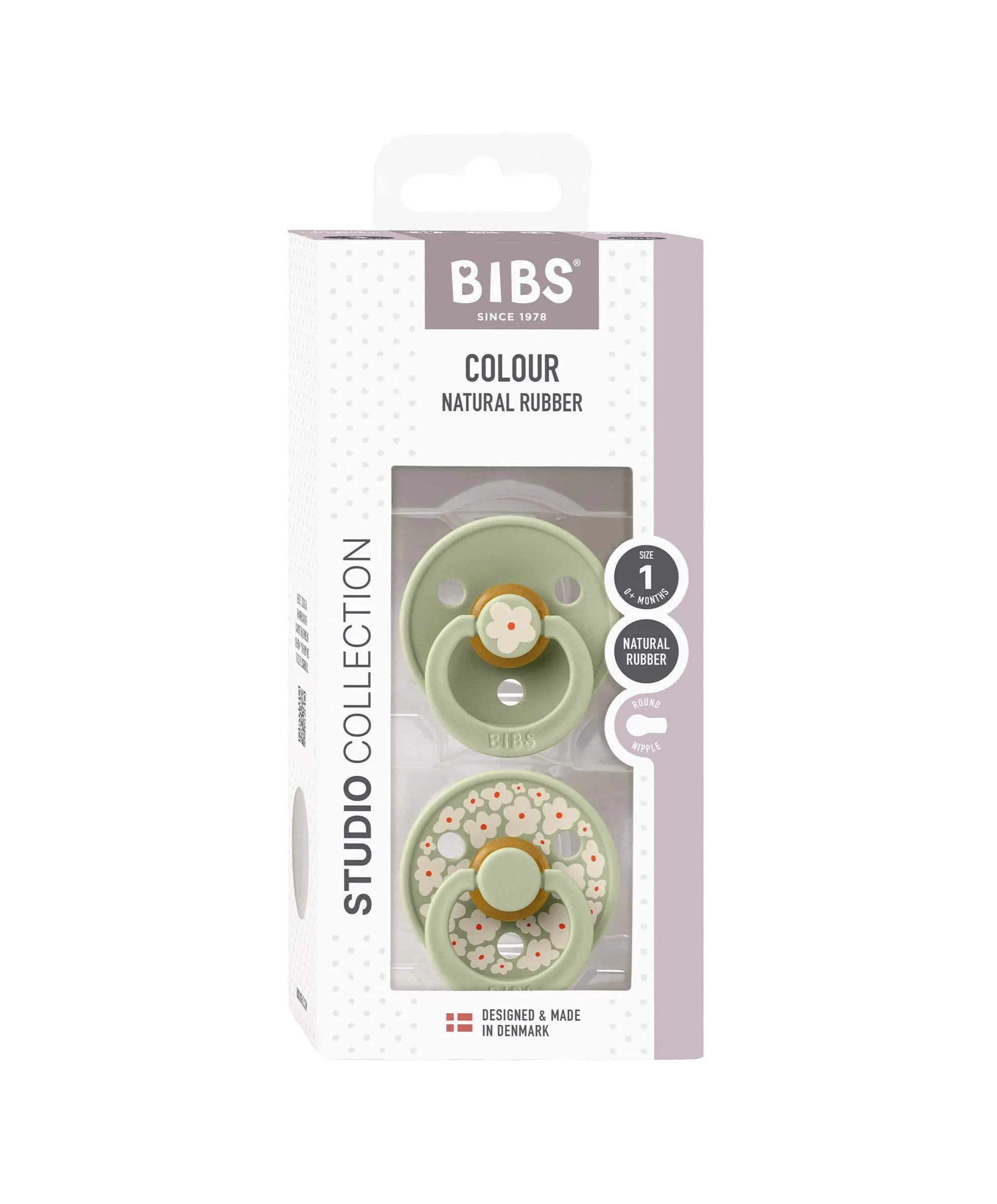 BIBS Dummies Bundles (3 Pieces) – Ivory/Jasmine Sage