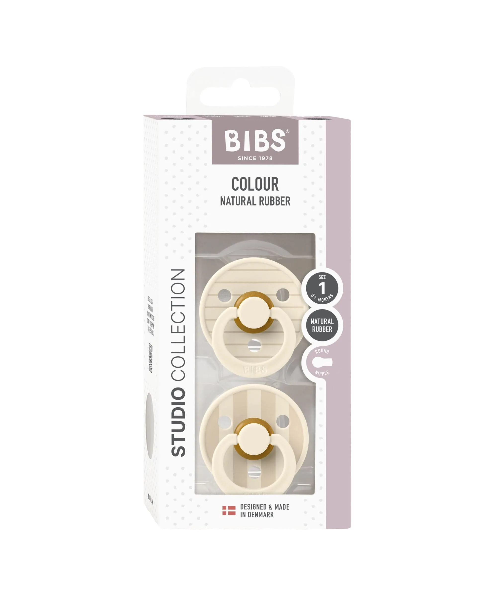 BIBS Dummies Bundles (3 Pieces) – Ivory/Vanilla