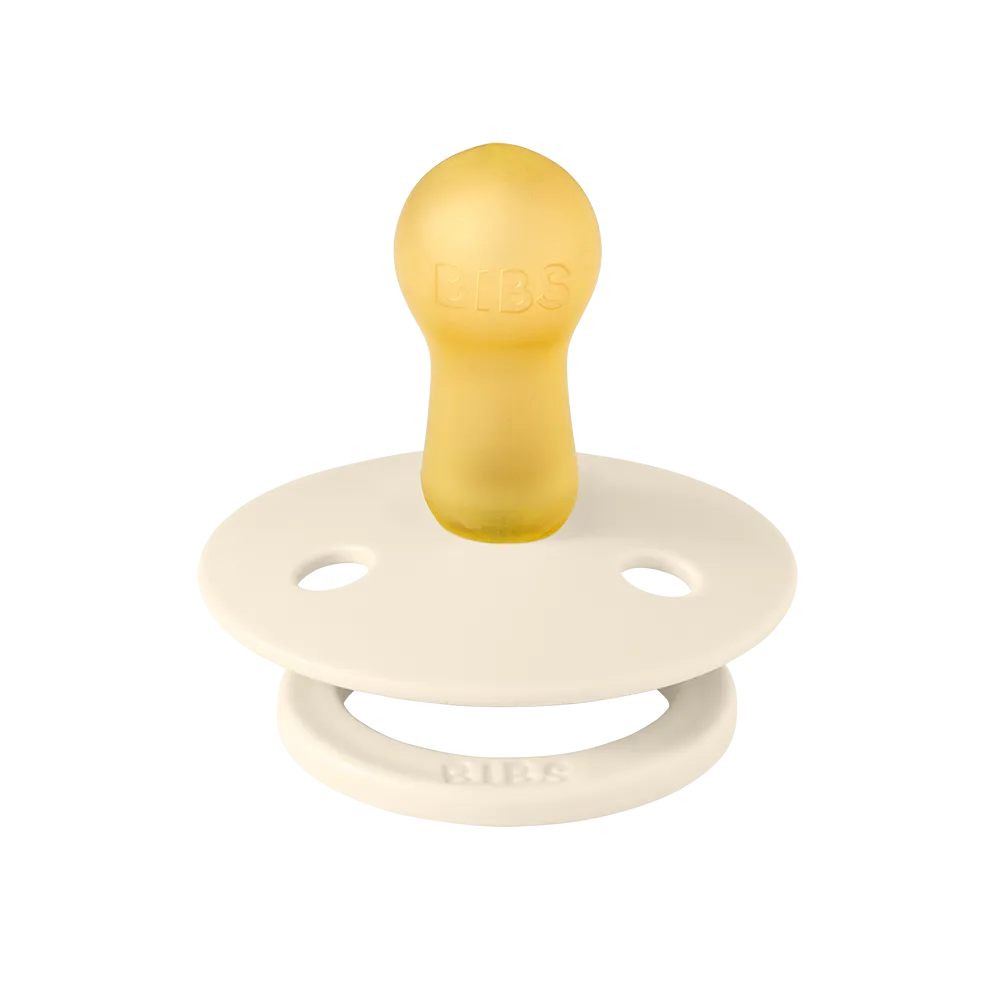 Bibs Original Pacifier 2 Pack - Ivory