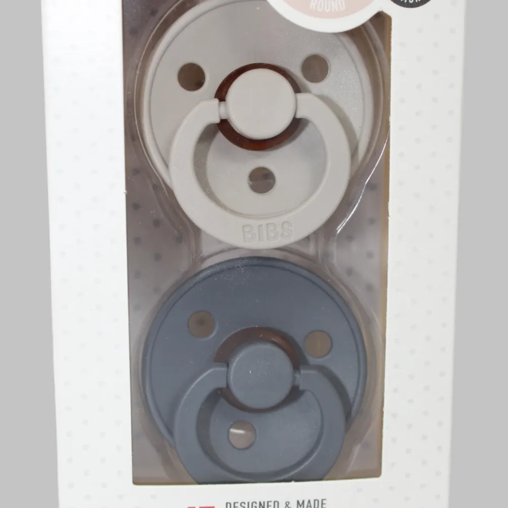 BIBS Pacifier Round Sand/Iron
