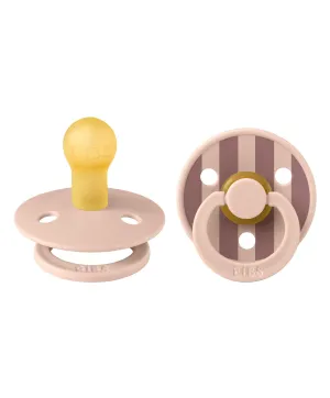 BIBS Pacifier Studio Colour (2 Pack) Blush Babykids BIBS