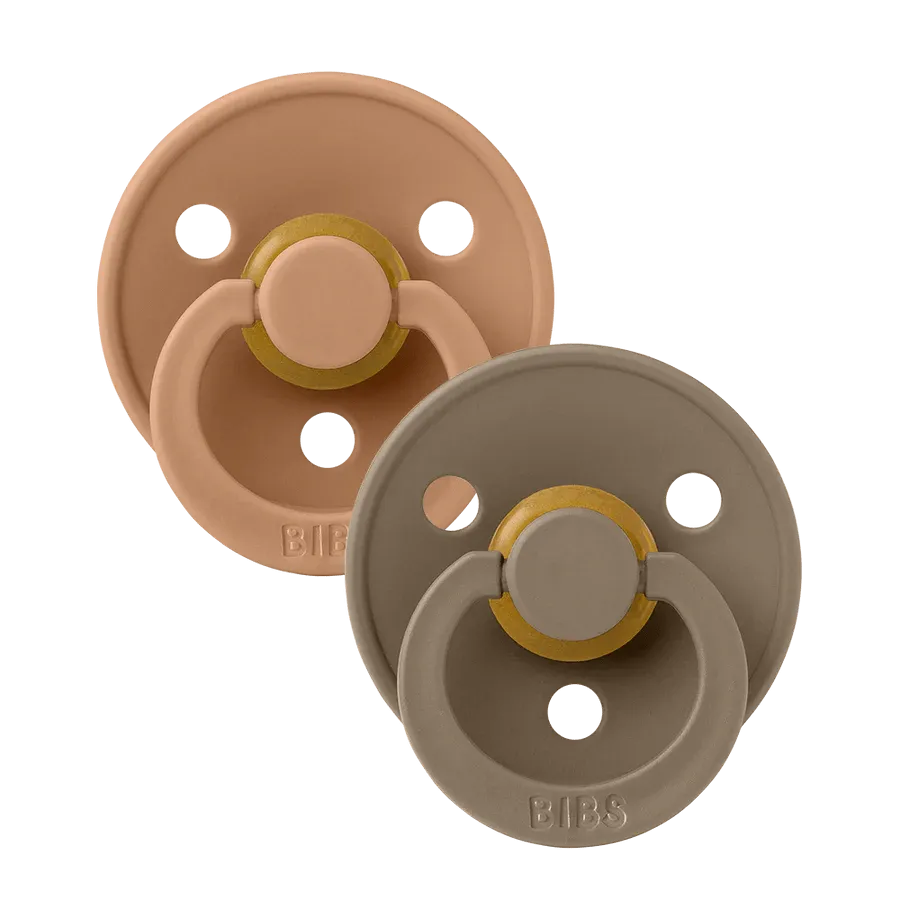 Bibs Pacifiers 2 Pack Size 0-6M