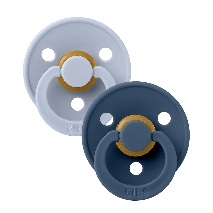 Bibs Pacifiers 2 Pack Size 0-6M