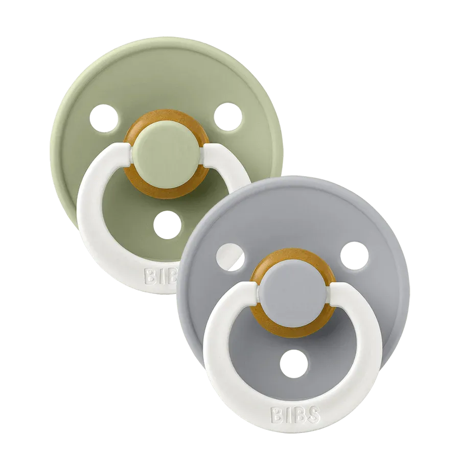 Bibs Pacifiers 2 Pack Size 0-6M
