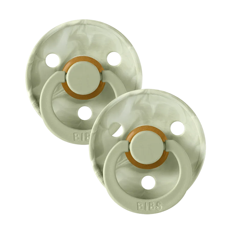 Bibs Pacifiers 2 Pack Size 0-6M