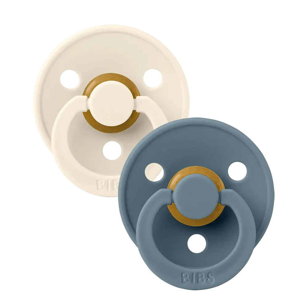 Bibs Pacifiers 2 Pack Size 0-6M