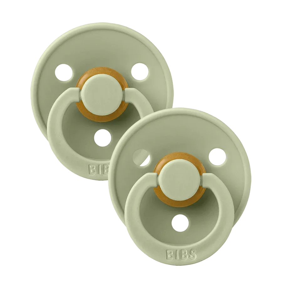Bibs Pacifiers 2 Pack Size 0-6M
