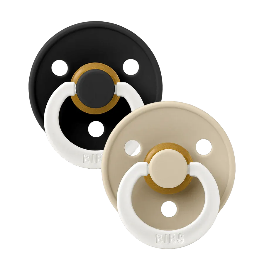 Bibs Pacifiers 2 Pack Size 0-6M