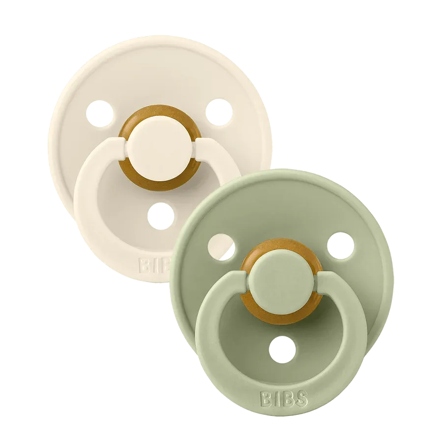 Bibs Pacifiers 2 Pack Size 0-6M