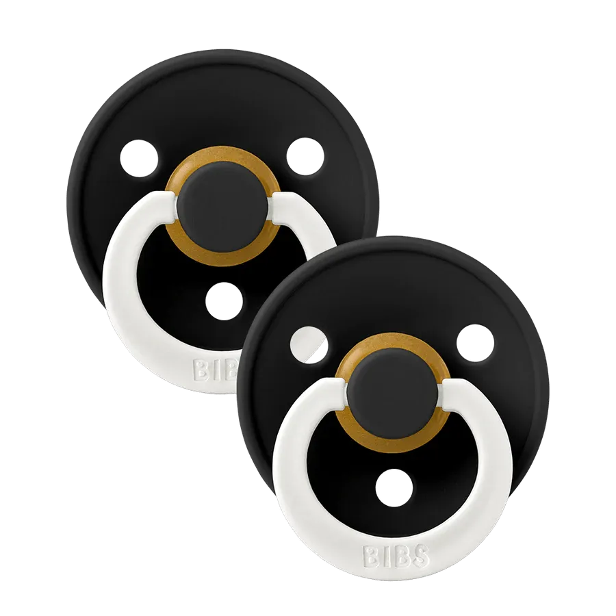 Bibs Pacifiers 2 Pack Size 0-6M