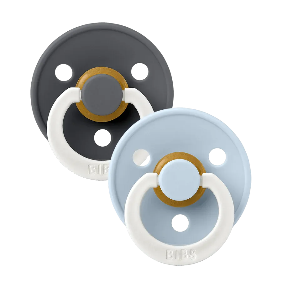 Bibs Pacifiers 2 Pack Size 6-18M