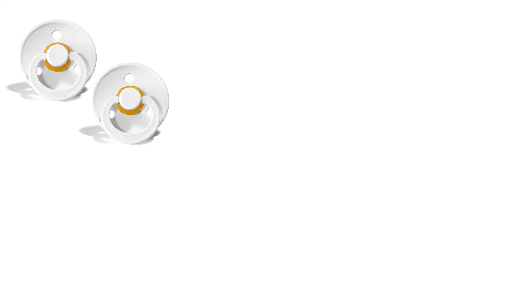 Bibs Pacifiers 2 Pack Size 6-18M