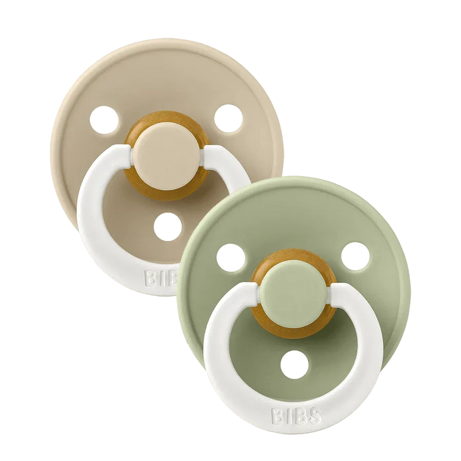 Bibs Pacifiers 2 Pack Size 6-18M