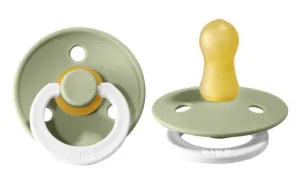 Bibs Pacifiers-Night-18M , 2pak
