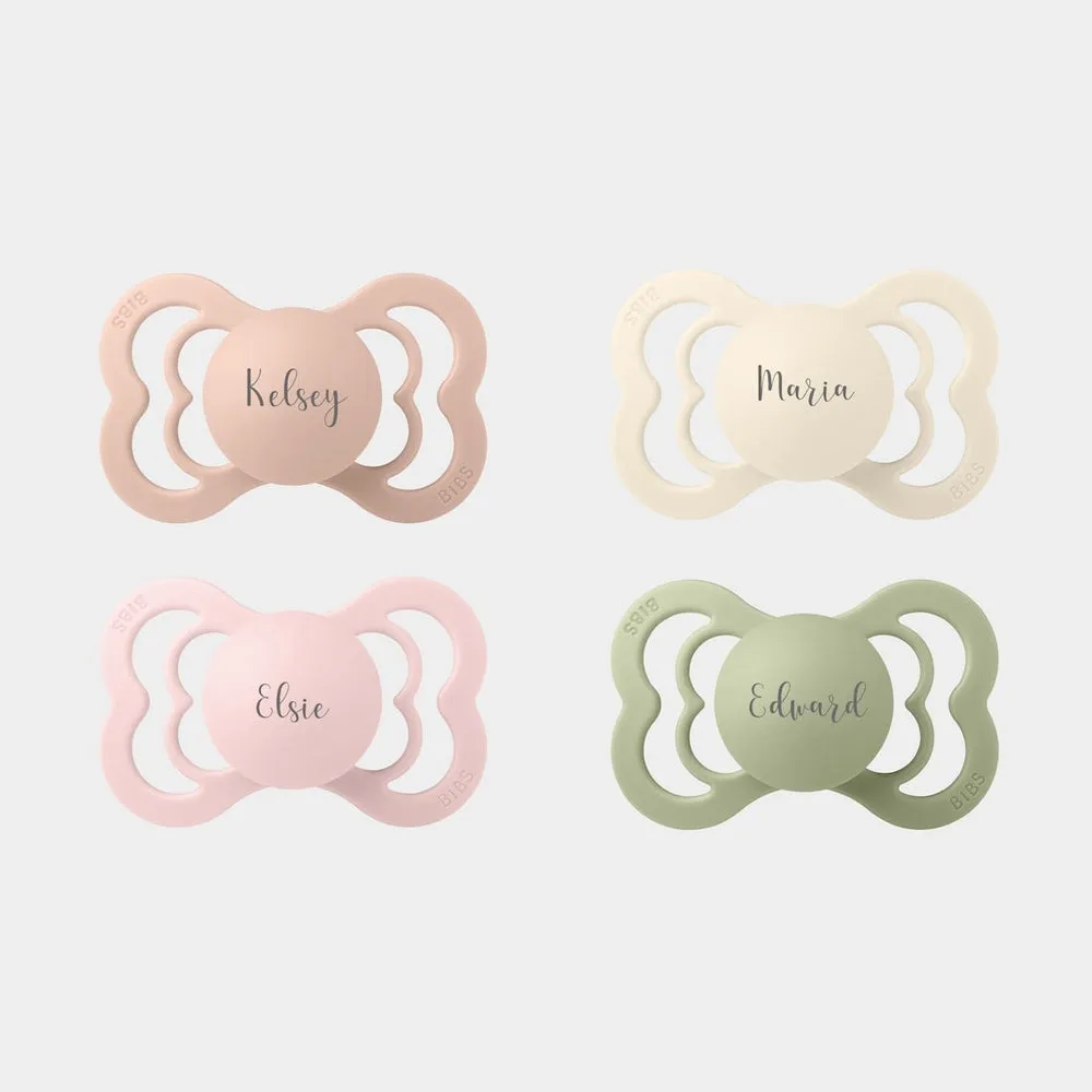 BIBS SUPREME Silicone Pacifiers | Personalised